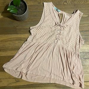 Maurices rose tank